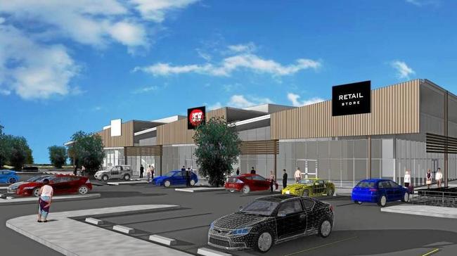 A quiet Sunshine Coast suburb could be transformed with a development application lodged for a new shopping precinct, including a supermarket, indoor sports centre and food and drink outlet.