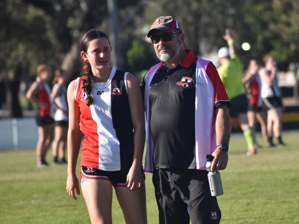 AFL Capricornia, senior women, Round 12, Panthers versus BITS Saints, Rockhampton Cricket Ground, July 15, 2023.