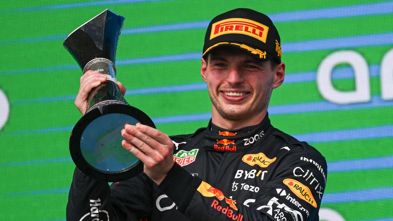 Red Bull Racing's Max Verstappen is chasing new goals. (Photo by Patrick T. FALLON / AFP)