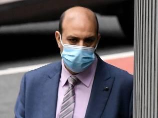 Hany Ibrahim is seen arriving at the Downing Centre Courts, in Sydney.. Picture: NCA NewsWire/Bianca De Marchi