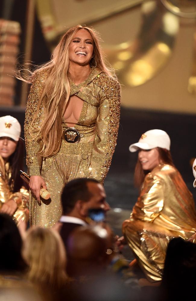 She laughed! Picture: Getty