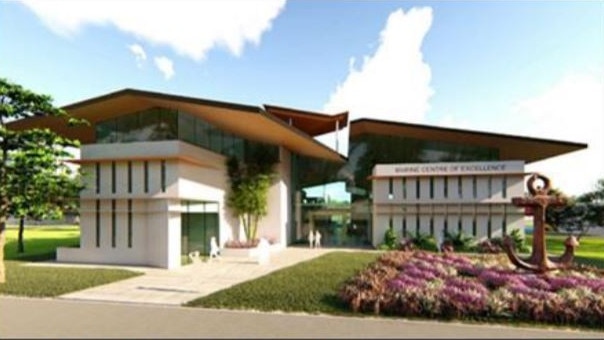 An artist's impression of the $28 million educational facility originally included in plans for the proposed Whitsunday Marine Centre of Excellence at Bowen. Picture: Whitsunday Regional Council