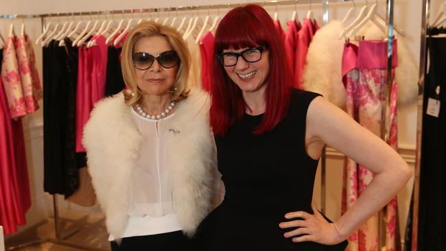 Zampatti with The Australian’s fashion editor Glynis Traill-Nash.