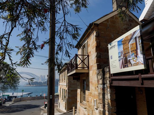 SYDNEY, AUSTRALIA - NewsWire Photos SEPTEMBER 14 2023. Generic housing & real estate house generics. Pic shows a very old, characterful house for sale in Balmain. Picture: NCA NewsWire / Max Mason-Hubers