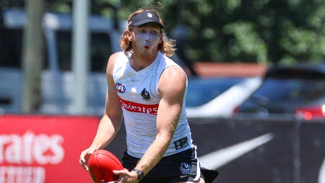 Murphy at pre-season training. Picture: Brendan Beckett