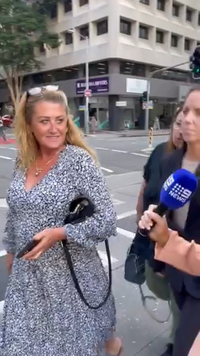 Family of murder-accused Brisbane student outside court