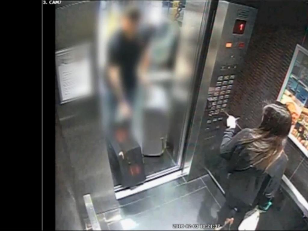 CCTV footage of Kempson in the hours after the murder. Picture: NZ Police