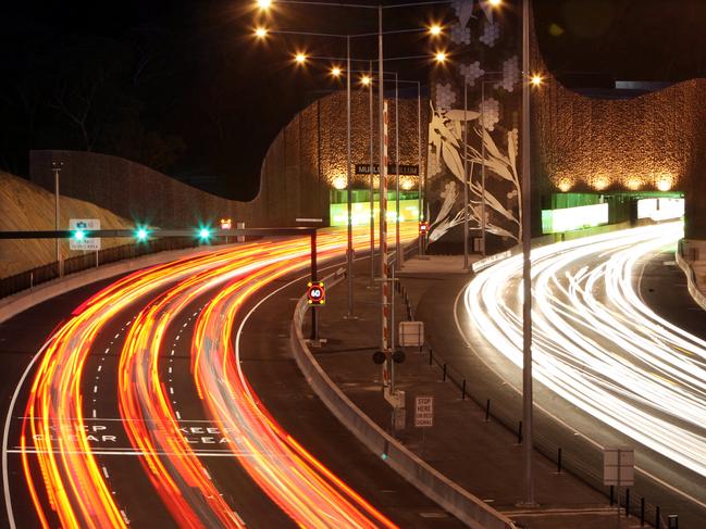 Day one for motorists on the new Eastlink motorway in Melbourne's outer east.