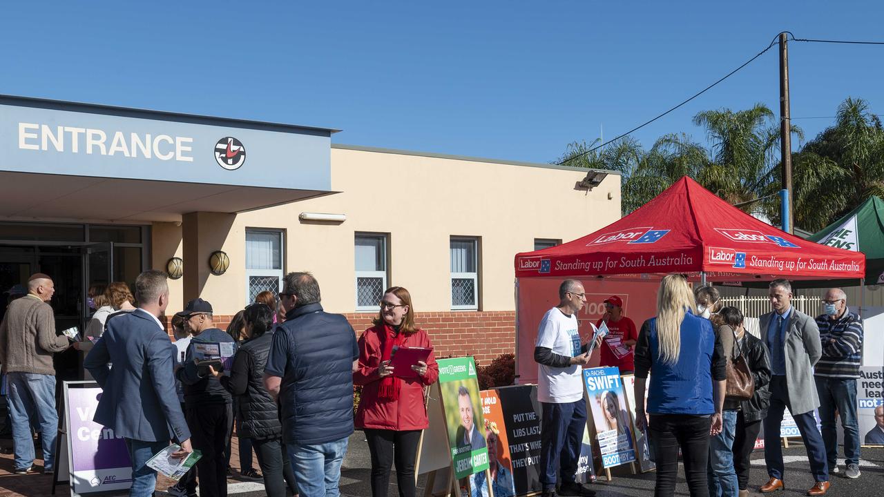 Here’s the complete list of polling locations across South Australia this election. Picture: NCA NewsWire / Naomi Jellicoe