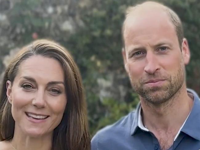 Prince William is rocking a manly new look. Picture: X