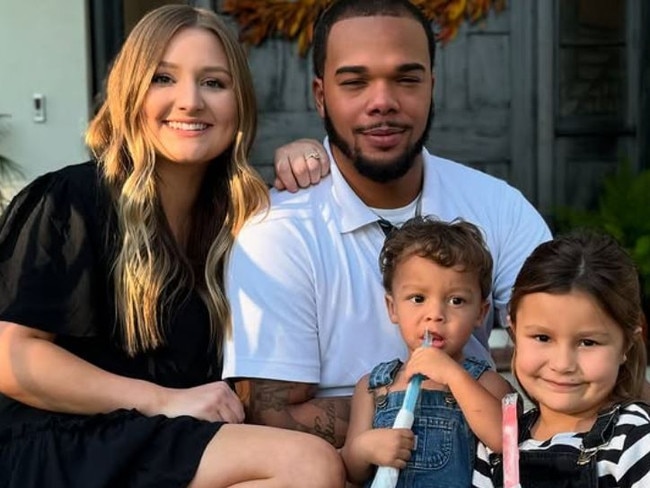 The family pictured together. Picture: Instagram/@kate_ordone