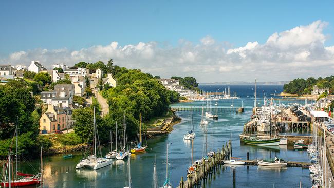 The fishing port of Douarnenez.