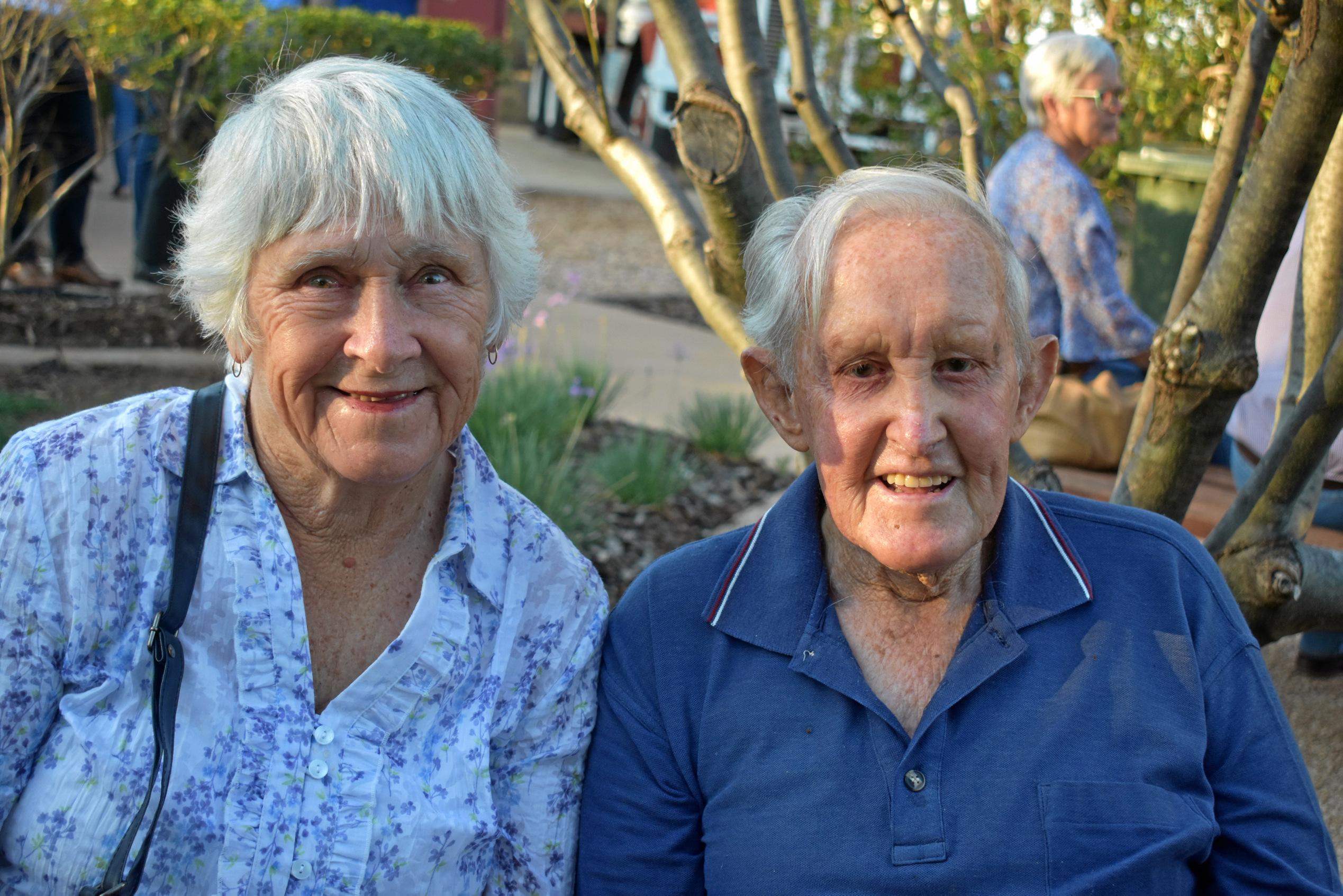 Lyn and Mervyn Timms. Picture: Ellen Ransley