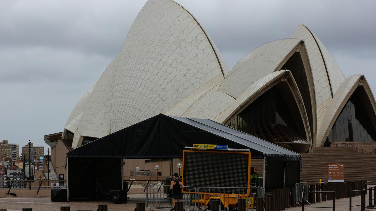 Sydney Opera House is one of the vantage points within the Green Zone that has been closed for New Year’s Eve. Picture: NCA NewsWire / Gaye Gerard