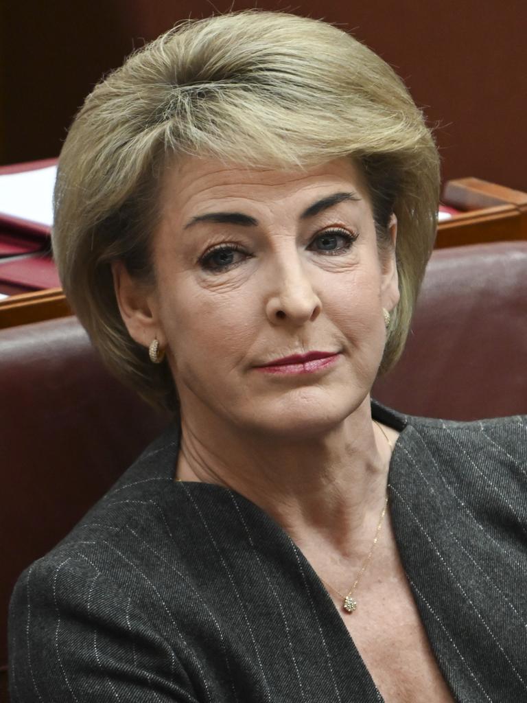 Liberal Senator Michaelia Cash seized on the reports to accuse Mr Albanese of not acting on claims regarding the CFMEU. Picture: NewsWire/ Martin Ollman