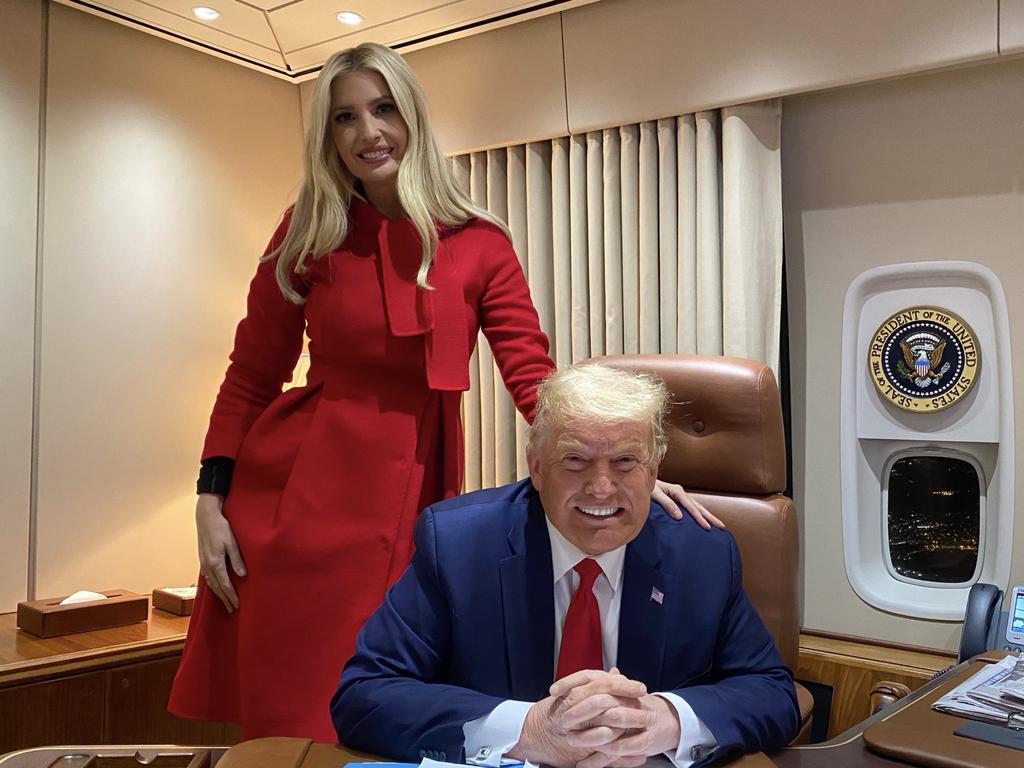 Ivanka revealed that working in the White House put her under extreme pressure and claimed she didn’t see the sunlight for four years. Picture: Ivanka Trump/Twitter