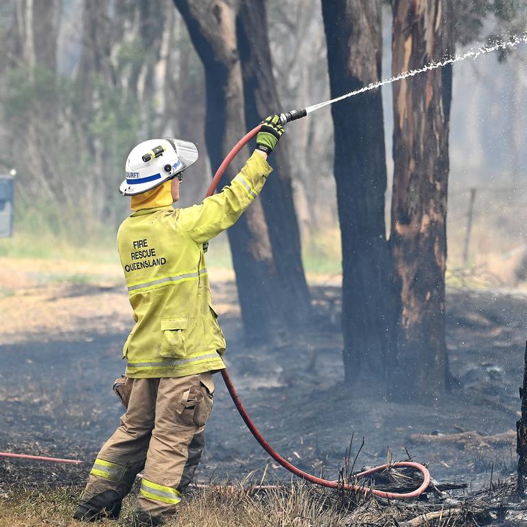 Fire damage around Dalveen (near Warwick) Bushfires burning through the Southern Downs regional area near the Queensland to NSW border. Picture: NCA NewsWIRE / John Gass