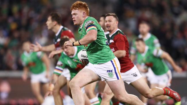 Young forward Corey Horsburgh played well for Canberra. (Photo by Matt King/Getty Images.