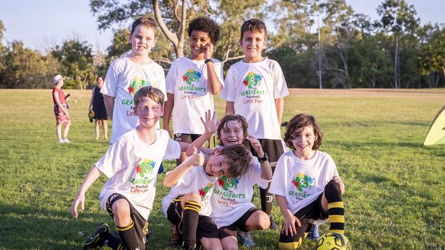 Football Australia's Community Team hosted a Coles MiniRoos program at the Mindil Aces Football Club for Under 6 -Under 11 teams to celebrate football and inclusivity. Picture: Daniel Abrantes / Football Australia