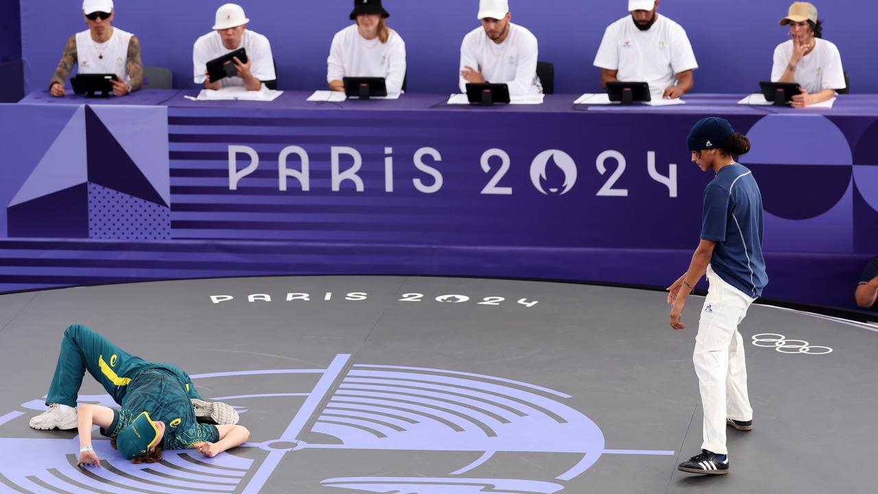 Raygun twists and turns. (Photo by Ezra Shaw/Getty Images)