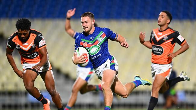 Luke Metcalf was brought in by the Warriors in the off-season and is seen as the future of the club. Picture: Getty