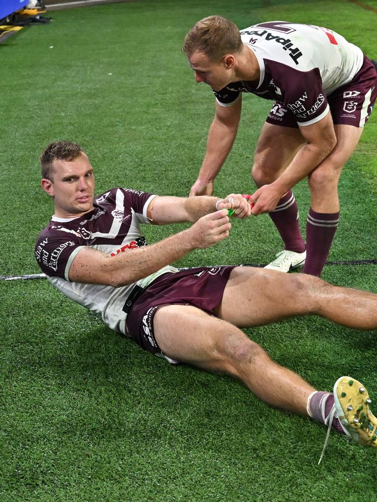 Can a herbal tea fix Tommy Turbo’s hammies? Pic: NRL PHOTOS