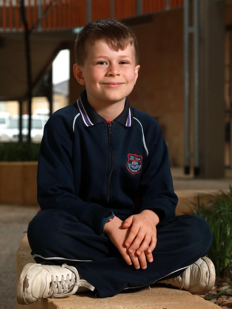 The 2023 Prime Minister's Spelling Bee national champion in the Green category (Years 3-4) Samuel Wright, 9, hails from Providence Christian College in Perth. Picture: Philip Gostelow