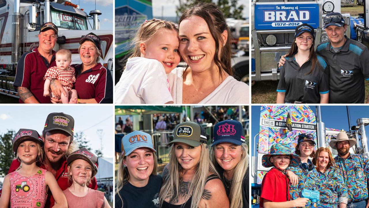 Photos: Truckies unite to support fallen brothers for Lights on the Hill