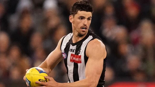 Scott Pendlebury is Collingwood’s best ball user. Picture: AAP