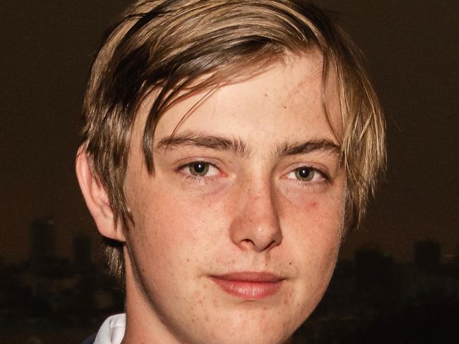 Barney Wakes-Miller, 17, was remembered at his memorial service as his parents’ “beautiful wild child”. Picture; Supplied by Wakes-Miller family