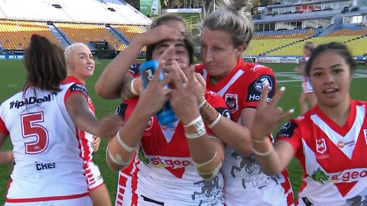The Dragons have scored their first win of the NRLW season.