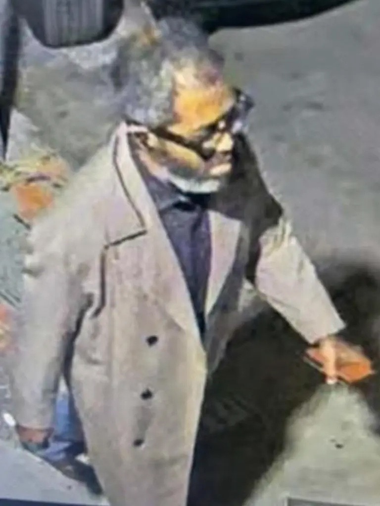 Jabbar was captured in new images strolling around New Orleans a little over an hour before the fatal attack. Picture: FBI