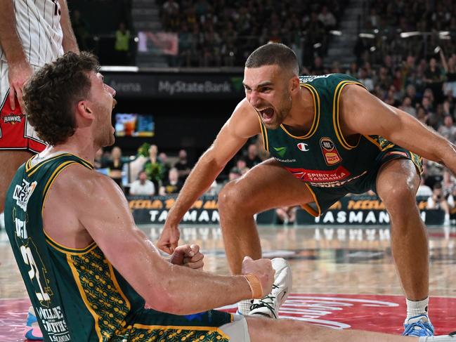 NBL championship winners and JackJumpers duo Jack McVeigh and Will Magnay made the squad. Picture: Getty Images