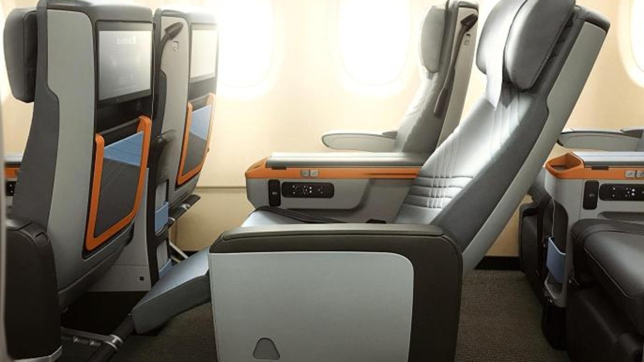 Premium economy class seats, perhaps similar to these on Singapore Airlines’ A380s, will be the cheapest seats on the Singapore to New York route.