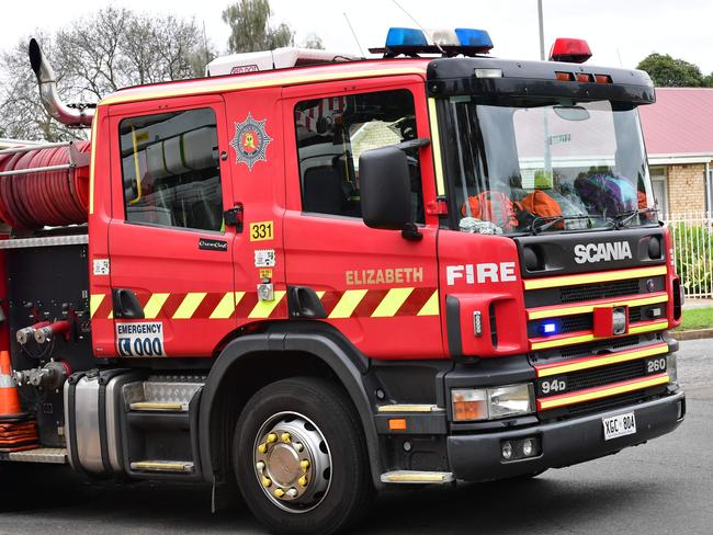 19/5/16. House fire at 2 Quarley Street, Elizabeth Vale.Pic: Keryn Stevens