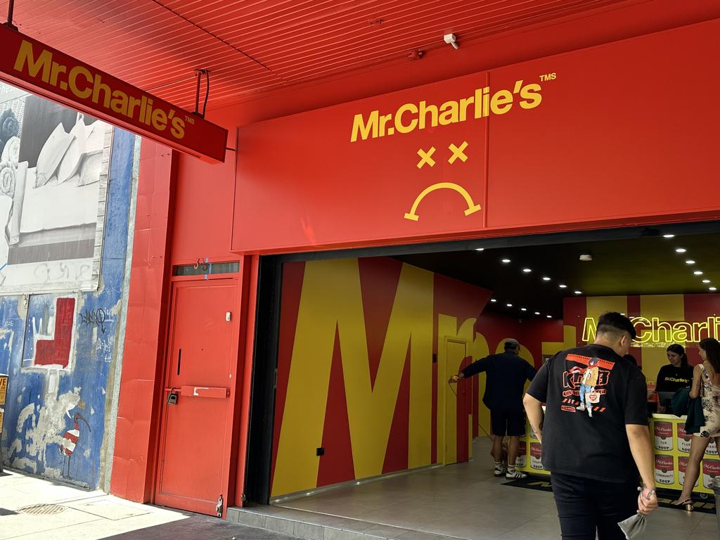 Mr Charlie’s just opened in the Sydney suburb of Redfern. Picture: news.com.au