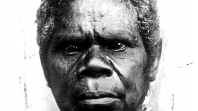 Drawing of Truganini the last full blood Tasmanian aboriginal in Tasmania who died in 1876 aged 73, rest of her tribe were Bruny victims of genocide by Europeans.