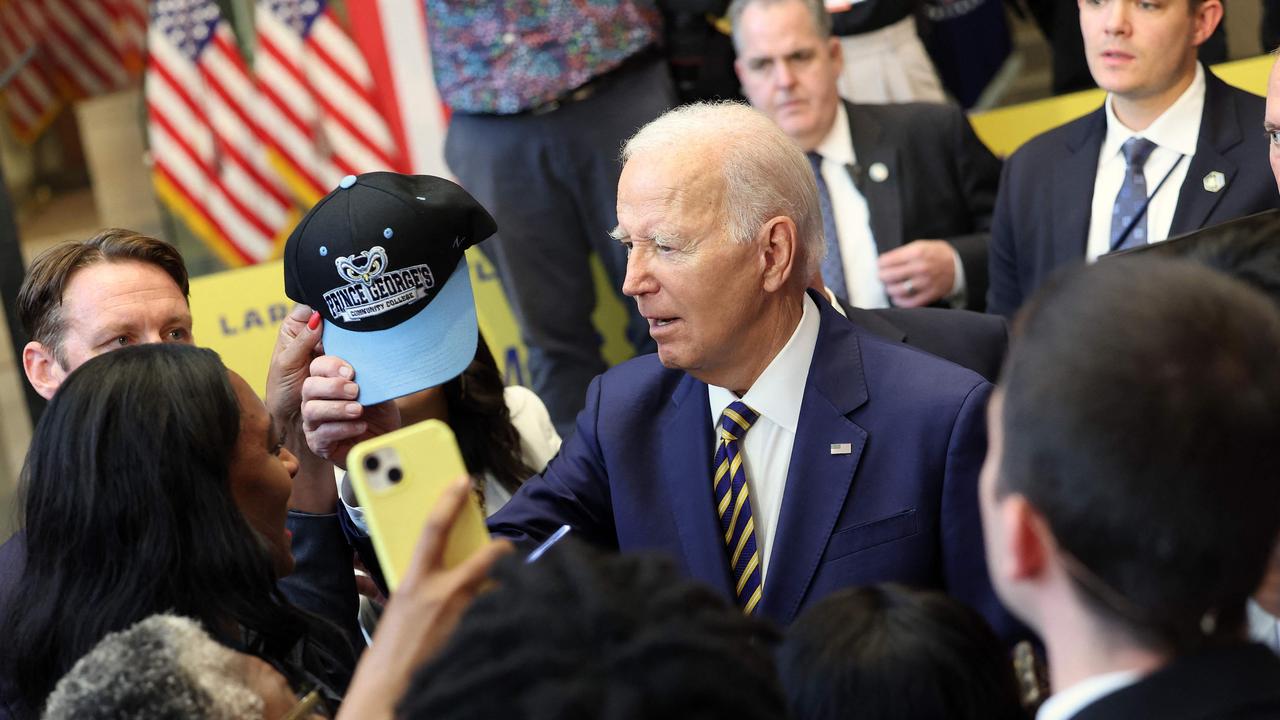 President Joe Biden. Picture: AFP