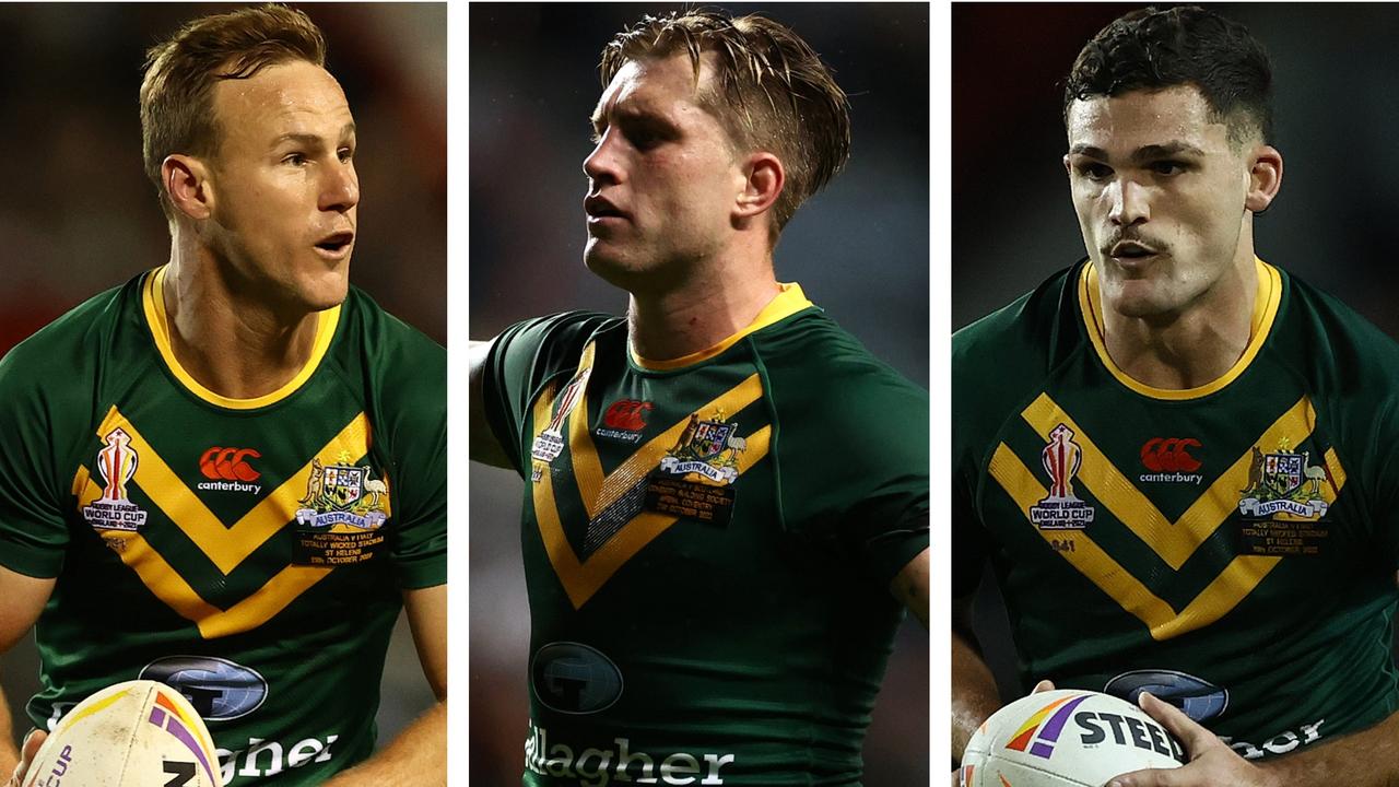 Daly Cherry-Evans, Cameron Munster and Nathan Cleary.