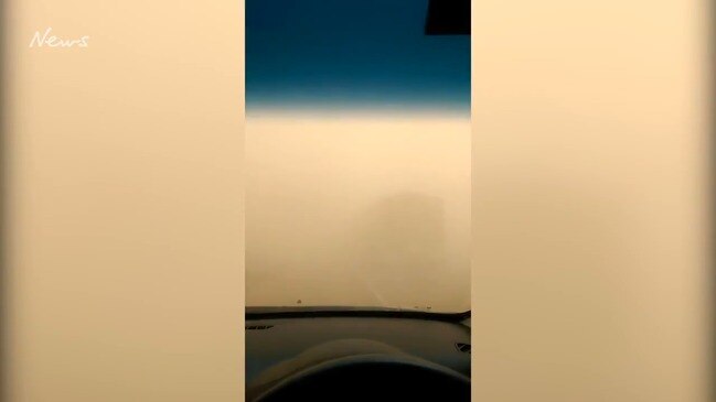 Dust storm on Eyre Peninsula