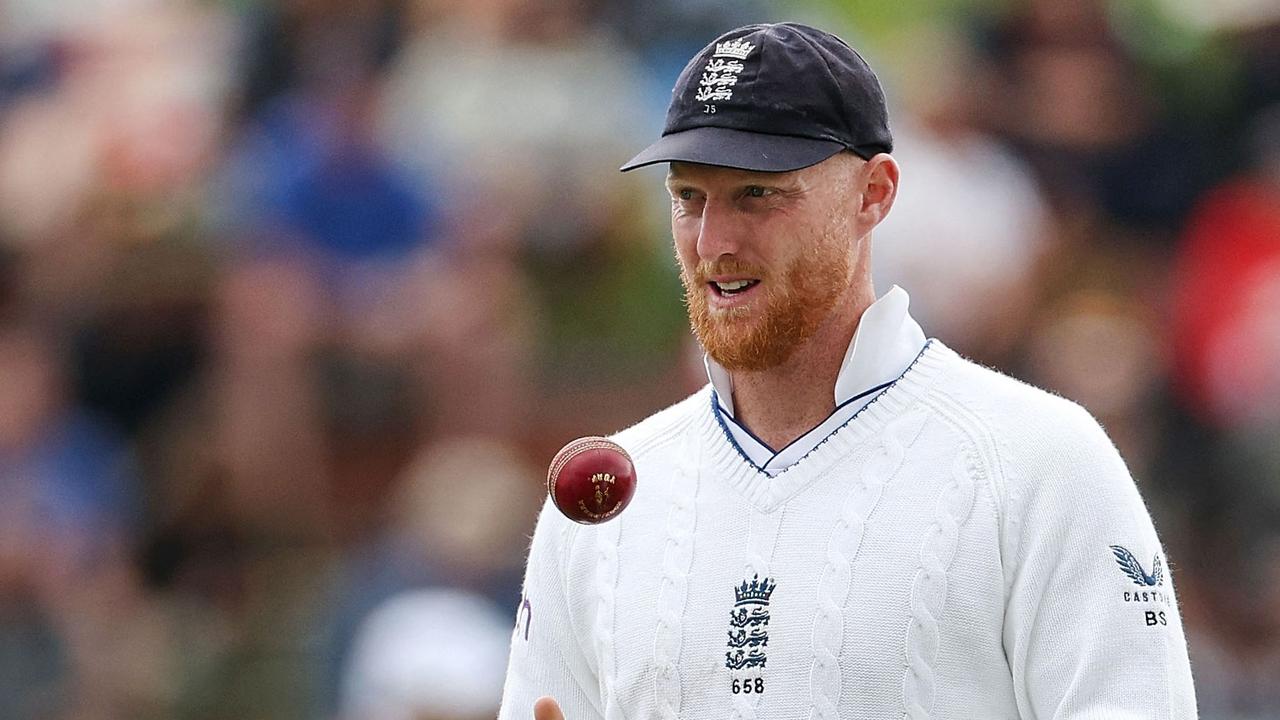 England's captain Ben Stokes is seen during day three of the second cricket Test match between New Zealand and England at the Basin Reserve in Wellington on February 26, 2023. (Photo by Marty MELVILLE / AFP)