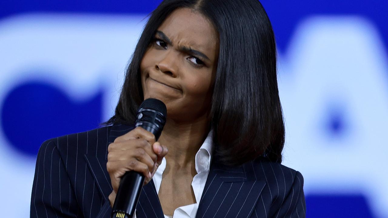 Ms Owens speaking at the 2022 edition of the Conservative Political Action Conference. Picture: Joe Raedle/Getty Images via AFP