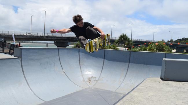 Ballina skateboarder Jakob Robinson has put his Olympic dream on hold. Photo: File