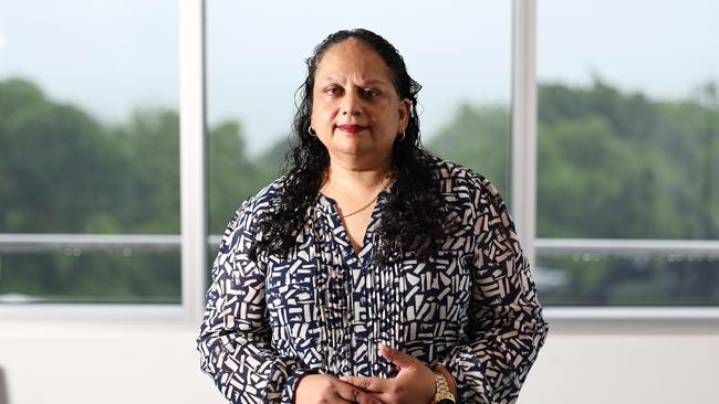 Cairns hospital and health executive Leena Singh pushed back, claiming they have made efforts to find safety and parking solutions for staff. Picture: Brendan Radke