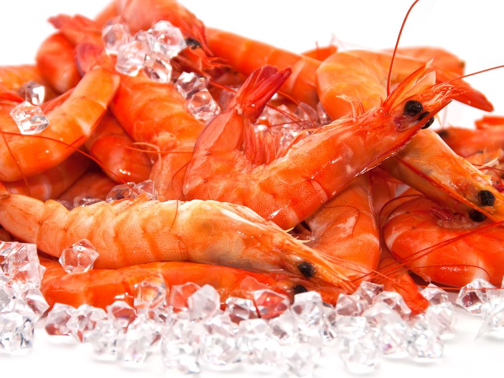 There has been a surge in thefts of frozen prawns. Picture: iStock