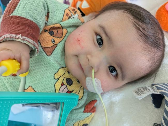 Remy tragically died at Melbourne's Royal Children's Hospital just shy of 11 months old in October 2024, after being waitlisted for a heart transplant. Picture: supplied