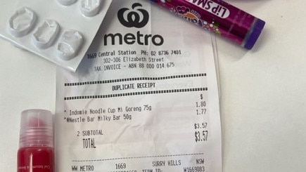 Receipt reveals big problem. Source: Mary Madigan