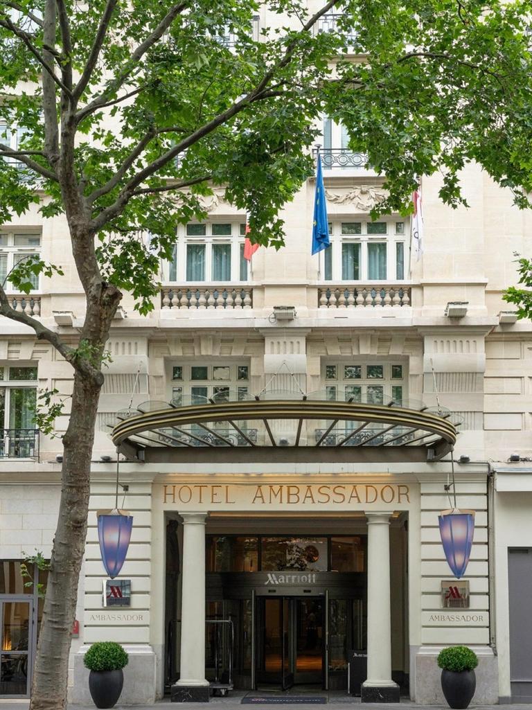 Paris Marriott Opera Ambassador Hotel.