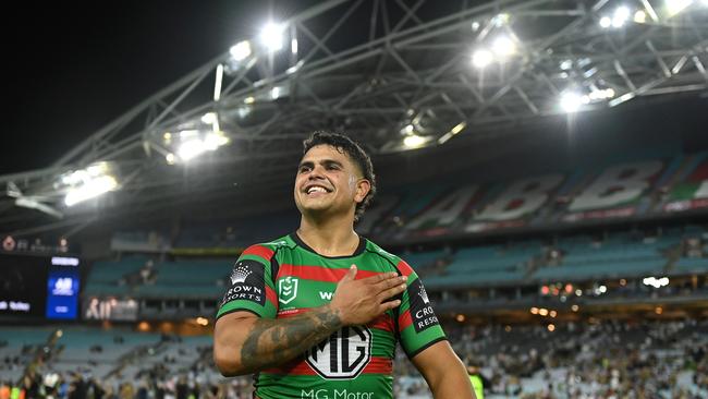 Latrell Mitchell is one who went the other way... joining the Rabbitohs after beginning his career with the Roostersy. Picture: Getty