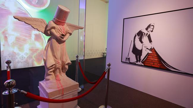 The Art of Bansky: Without Limits touring exhibition is coming to the Myer Centre in Adelaide in August 2023. Picture: Supplied